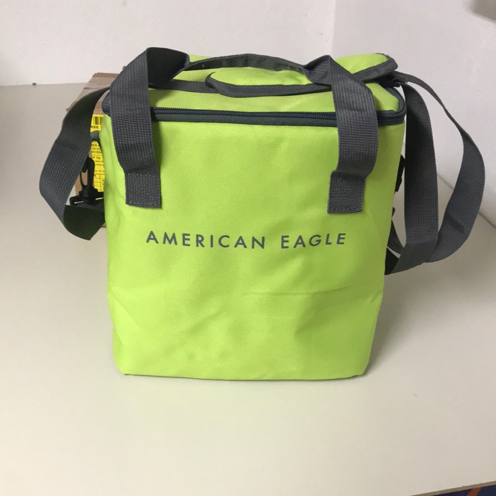 American Eagle Outfitters Lime Green Insulated Lunch Bag